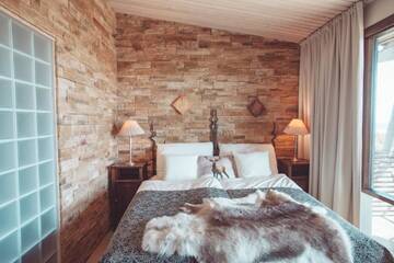 Люкс с гидромассажной ванной в Отеле Ruka Peak - Boutique Hotel & Restaurant